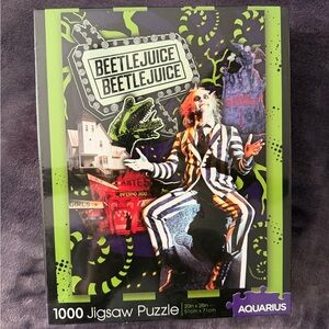 BNWT Beetlejuice Jigsaw Puzzle - Green and Black